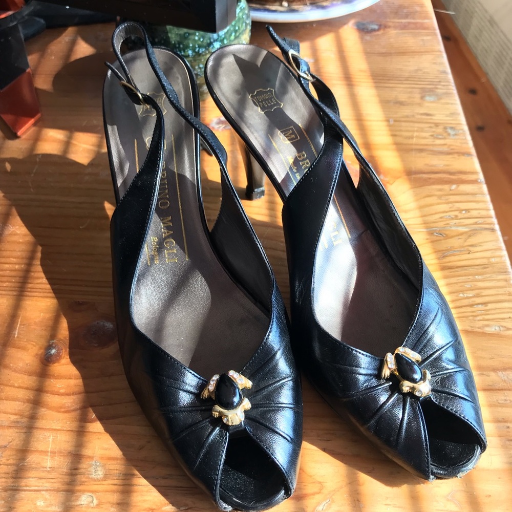Bruno Magli sling back sandals